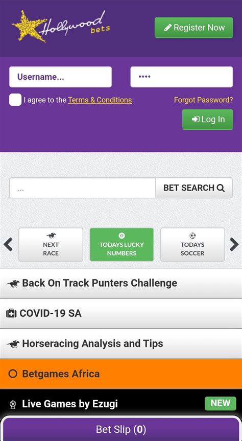 hollywoodbets login